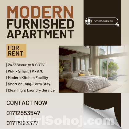 Fully Furnished Apartment For Rent